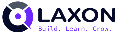 Olaxon logo Vector 3 colours
